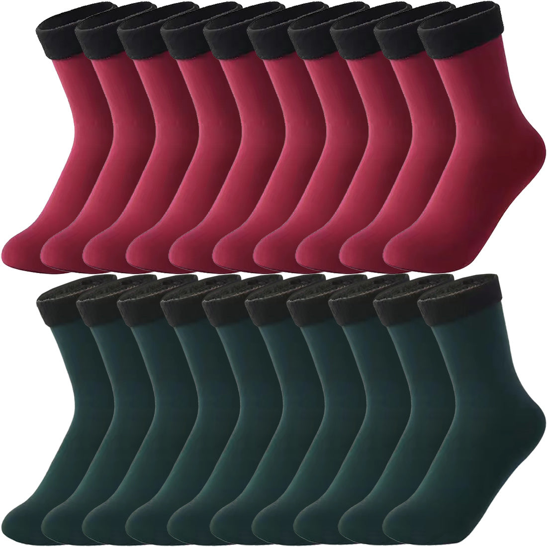 Women's Padded Velvet Warm Socks