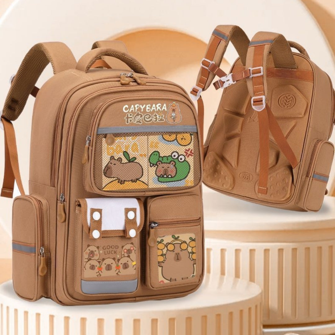 Elementary School Cartoon Backpack