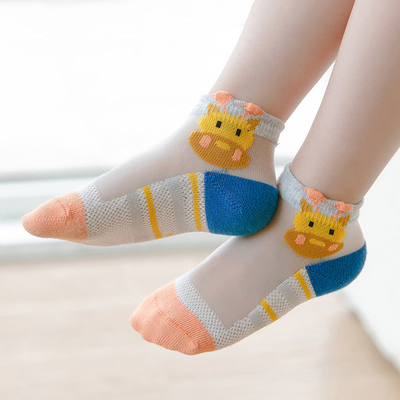 Children's Socks Baby Transparent Wool(Boys - Girls)