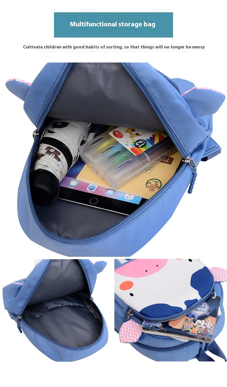Cute Animal Kindergarten Backpack – Macaron Colors