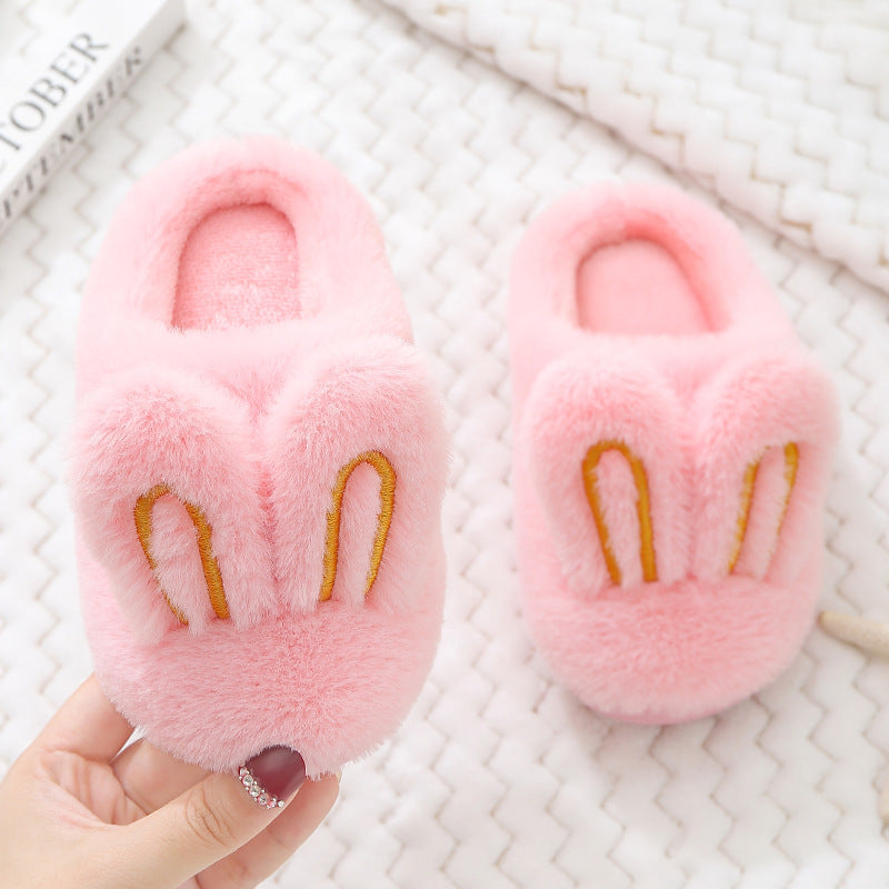 Cute Rabbit Baby Autumn And Winter Warm Shoes