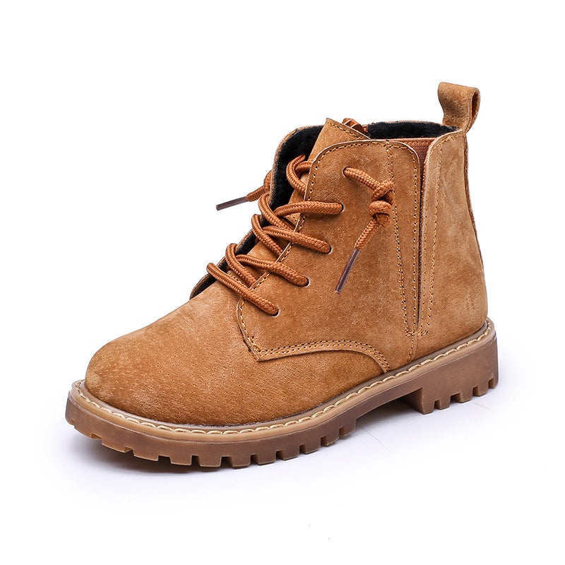 Classic Black Martin Boots for Boys