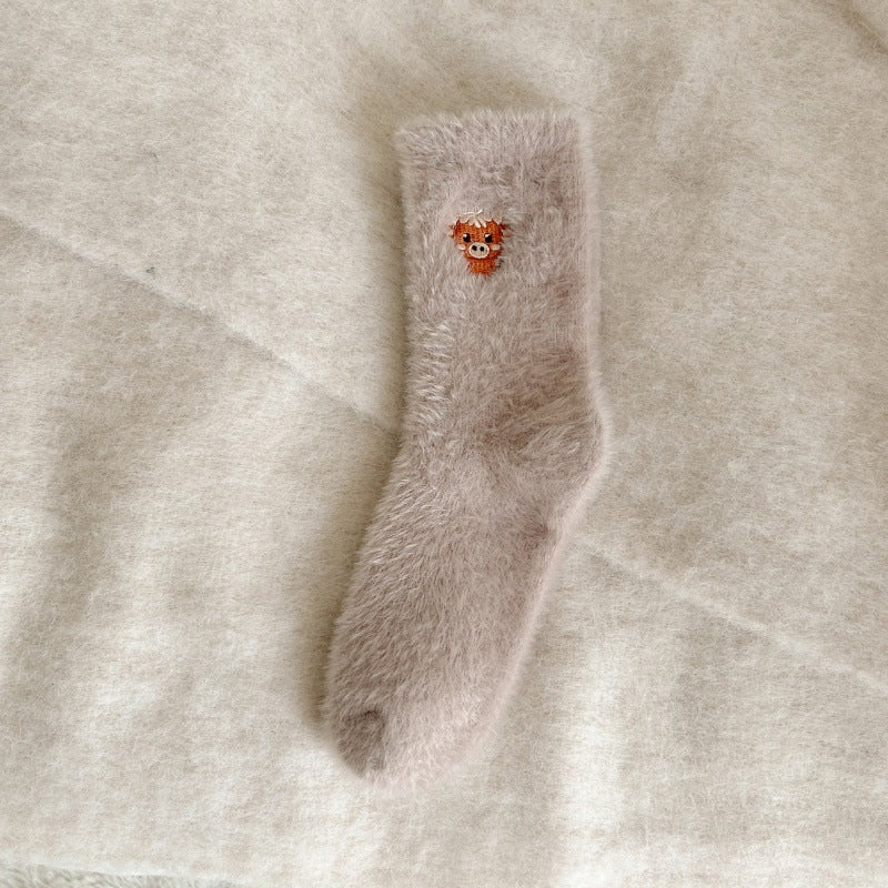 Women's Mid-calf Socks Autumn And Winter