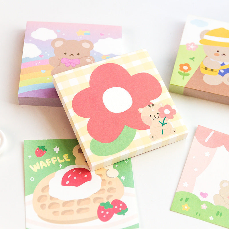 Cartoon Cute Message Note Memo Material Paper