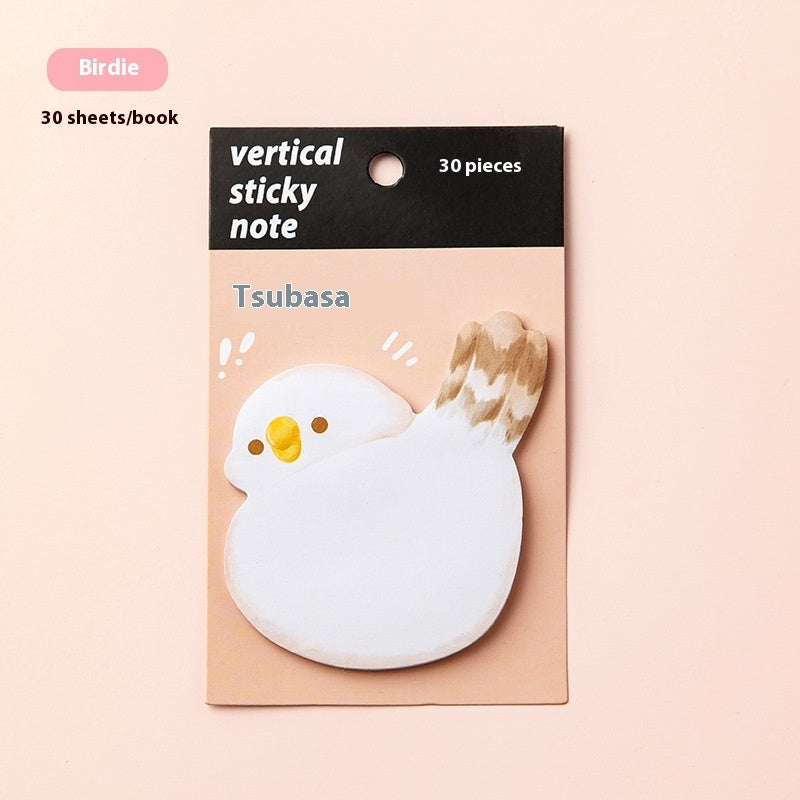 Sticky Notes Cute Cartoon Animal Note Paper Index Stickers