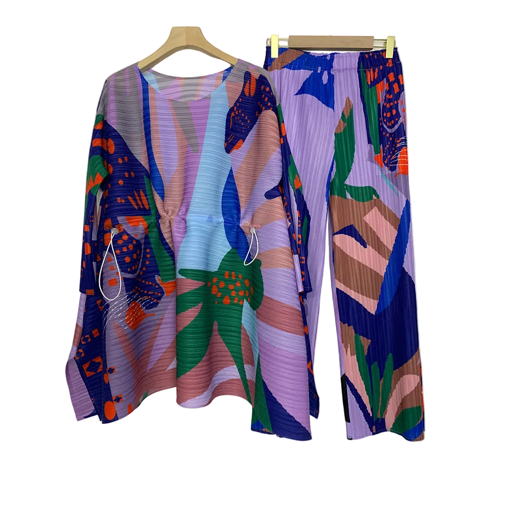 Loose Wide-leg Pants Fashion Women's Suit