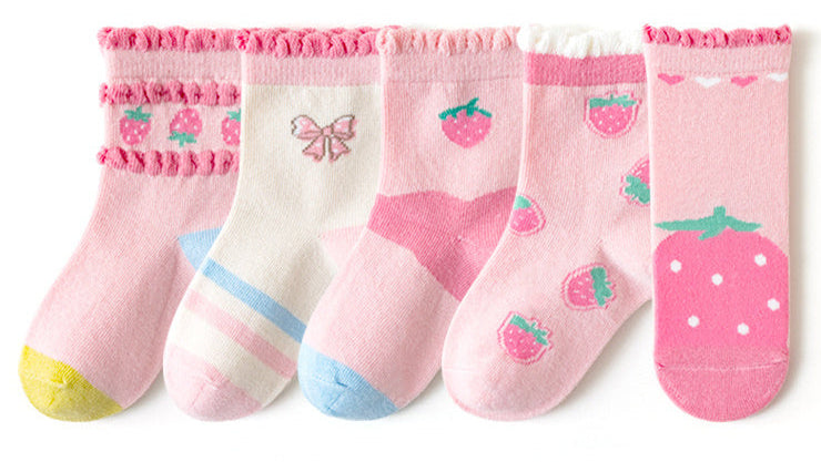 Boys And Girls Cute Cartoon Socks