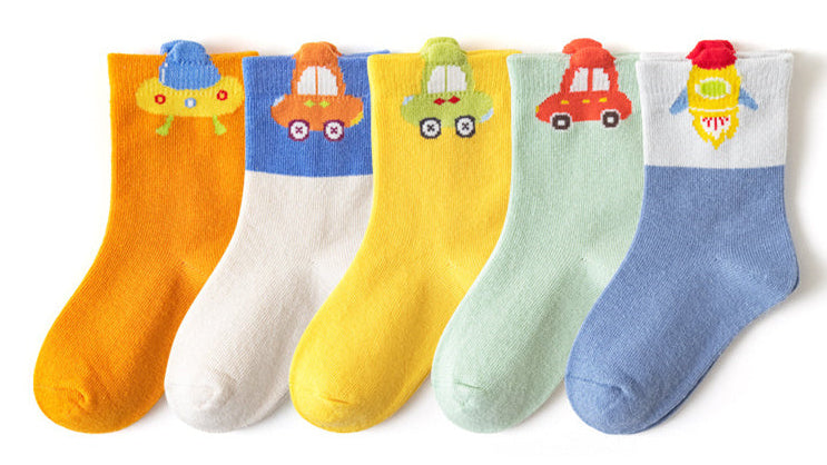 Boys And Girls Cute Cartoon Socks