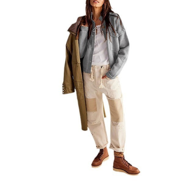 Elegant Knitted Cardigan Sweaters