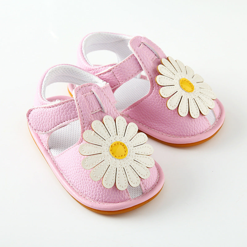 Summer Baby Girl Sandals Soft Sole Shoes Rubber Sole Baby's Shoes Toddler Shoes