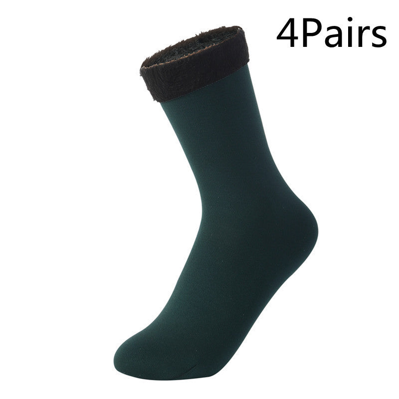 Women's Padded Velvet Warm Socks