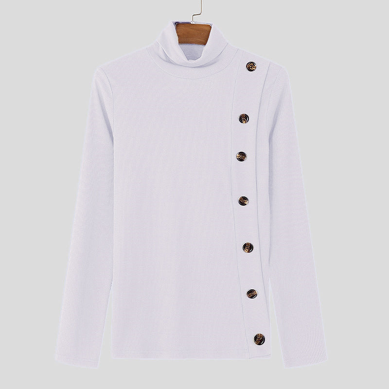 Premium Men’s Knit Turtleneck