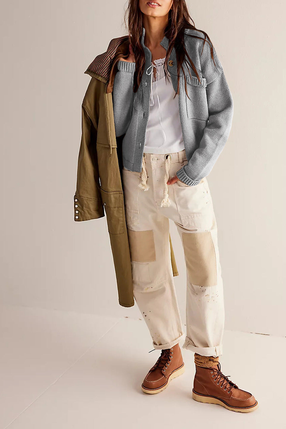 Elegant Knitted Cardigan Sweaters