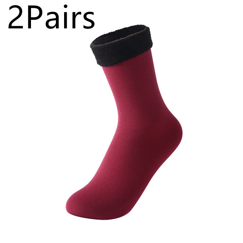 Women's Padded Velvet Warm Socks