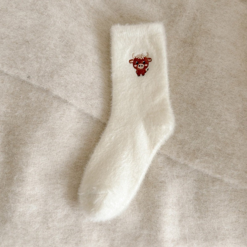 Women's Mid-calf Socks Autumn And Winter