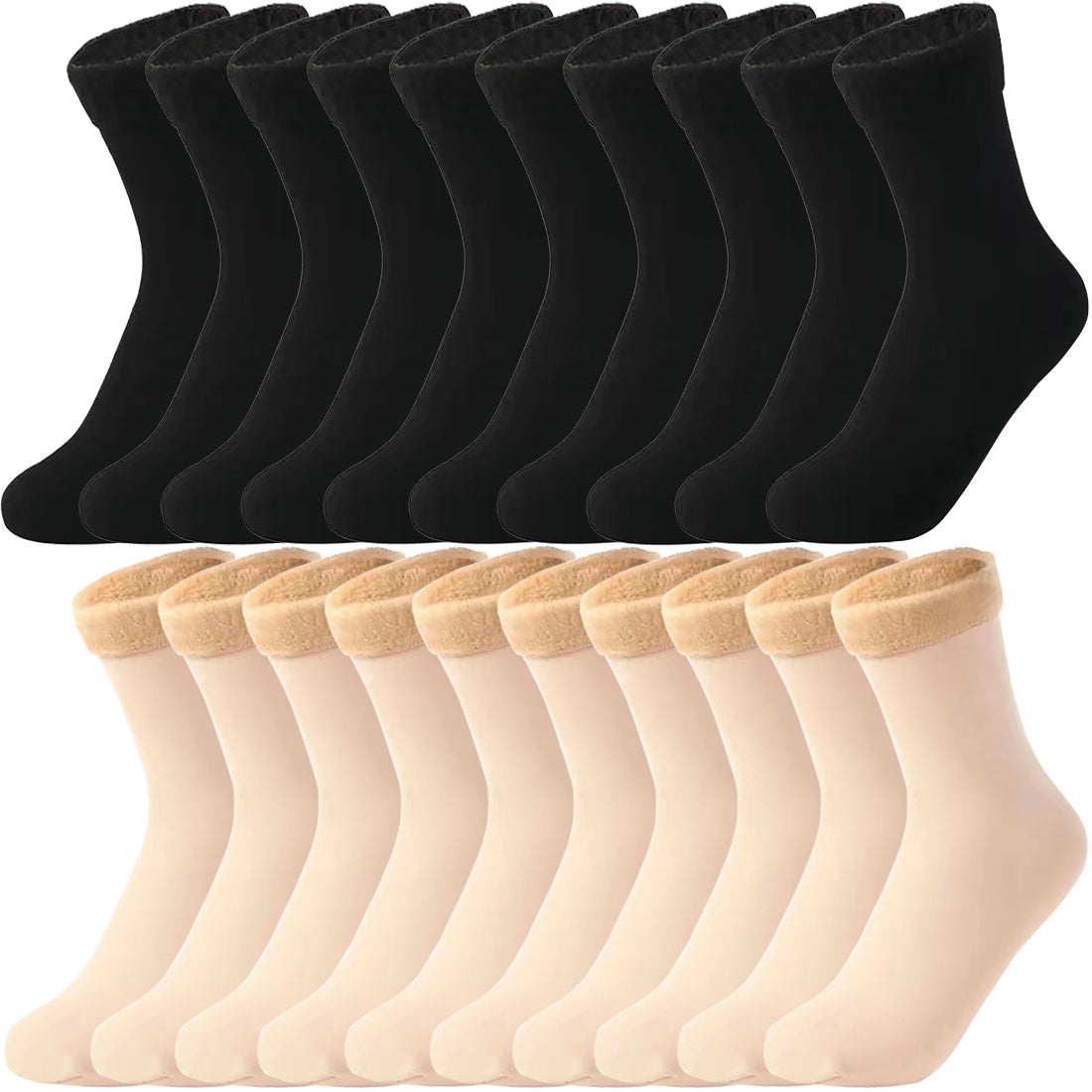 Women's Padded Velvet Warm Socks