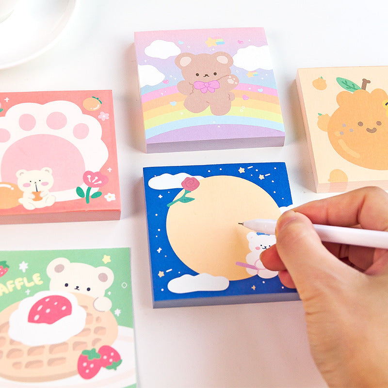 Cartoon Cute Message Note Memo Material Paper