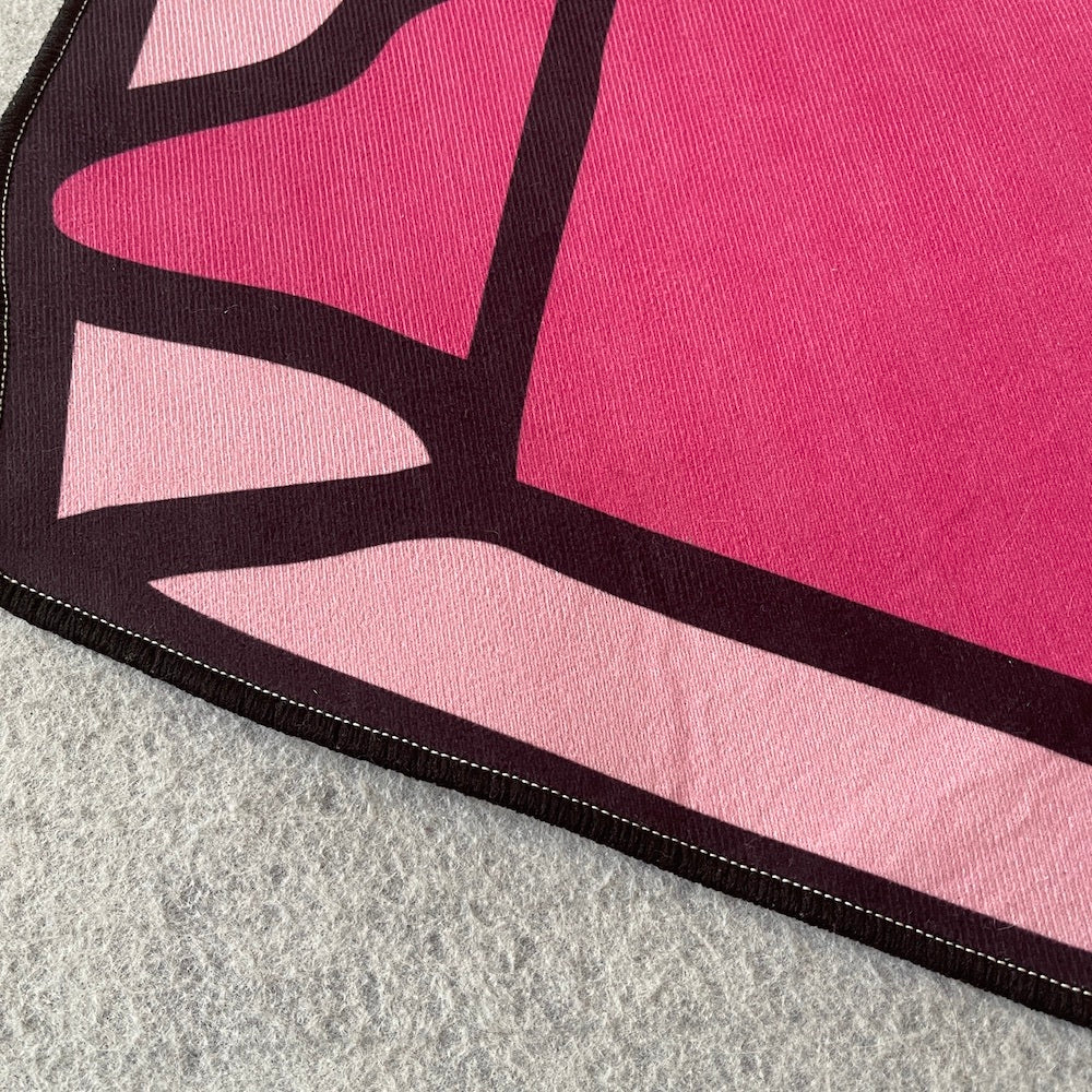 Cute Personality Loving Floor Mat Girl Decoration