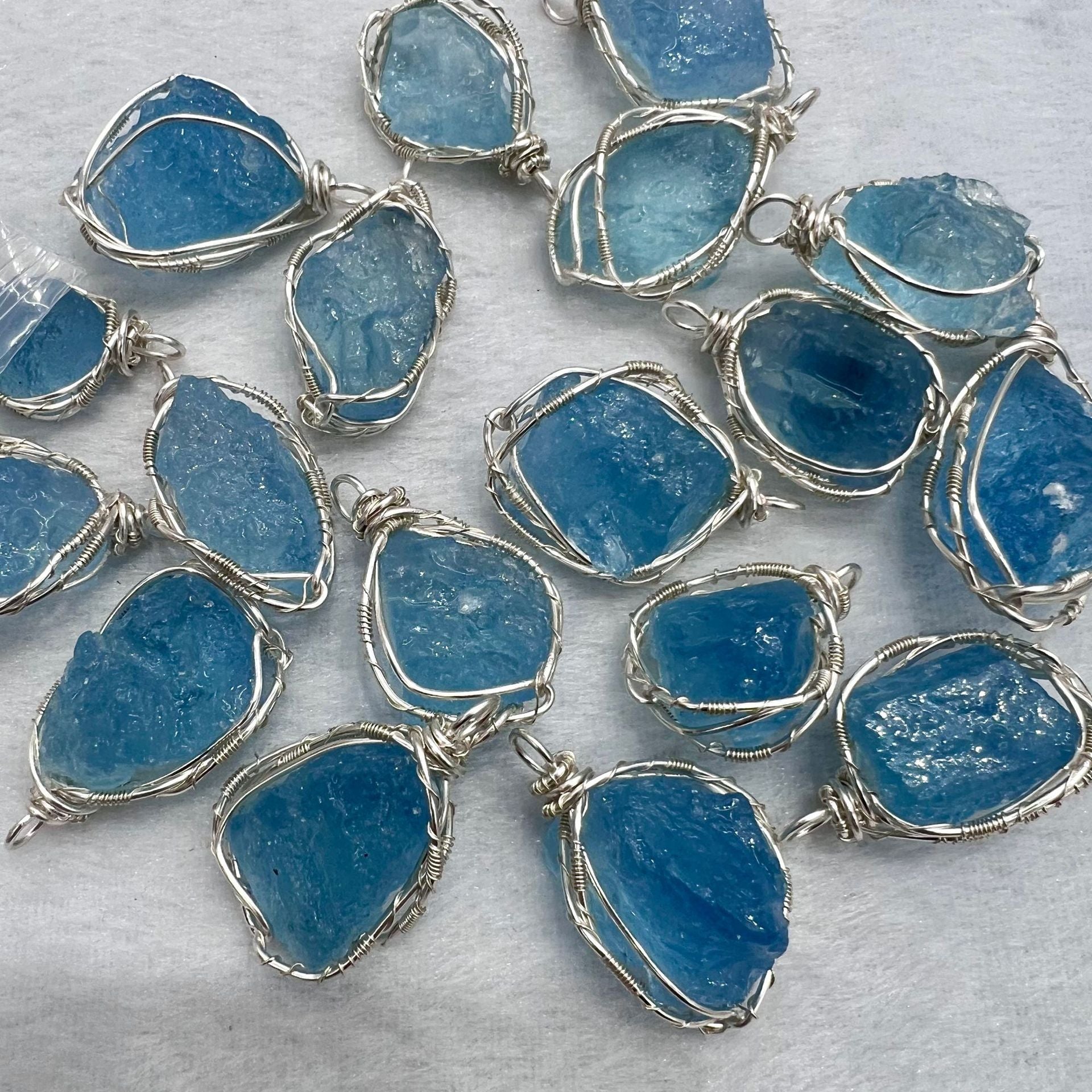 Raw Crystal Copper Pendant