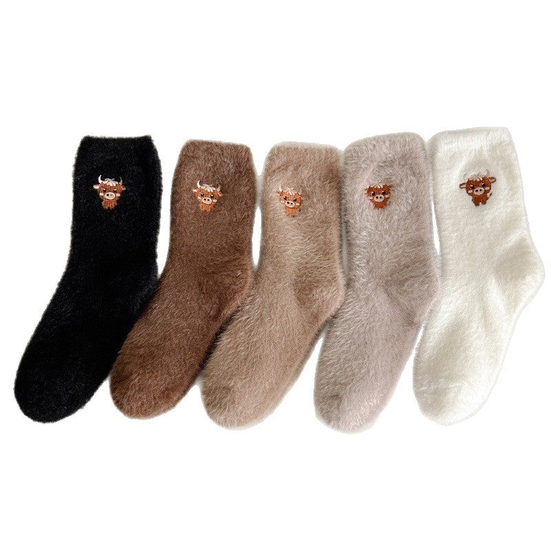 Women's Mid-calf Socks Autumn And Winter
