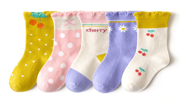 Boys And Girls Cute Cartoon Socks