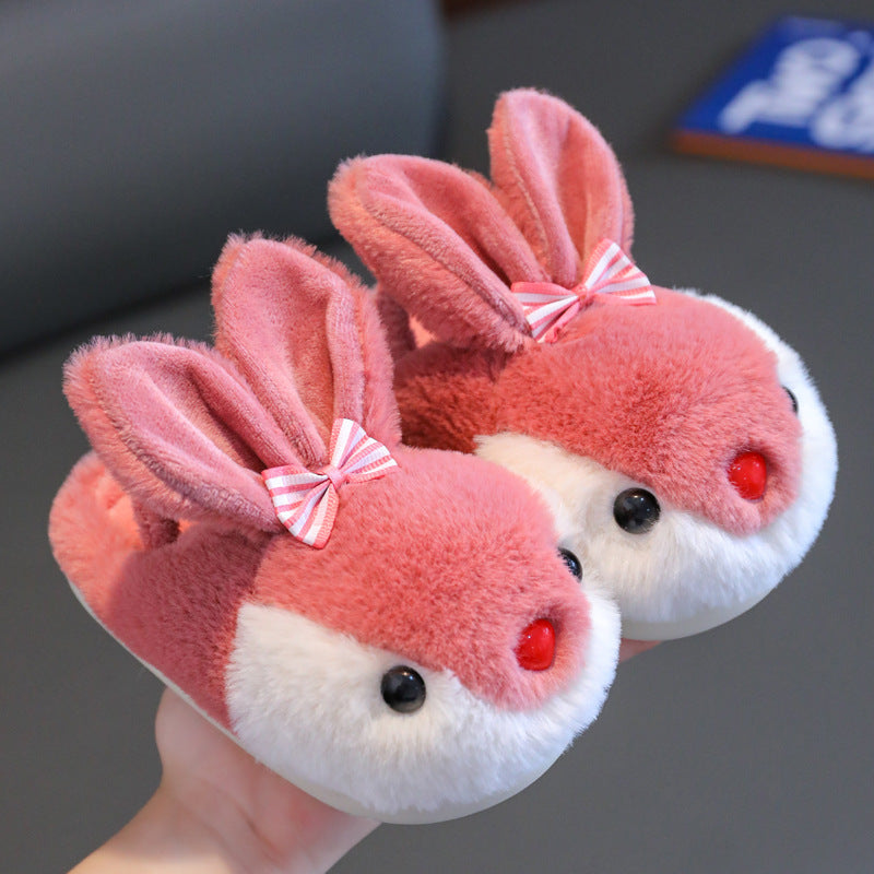 CozyKids Rabbit Winter Slippers